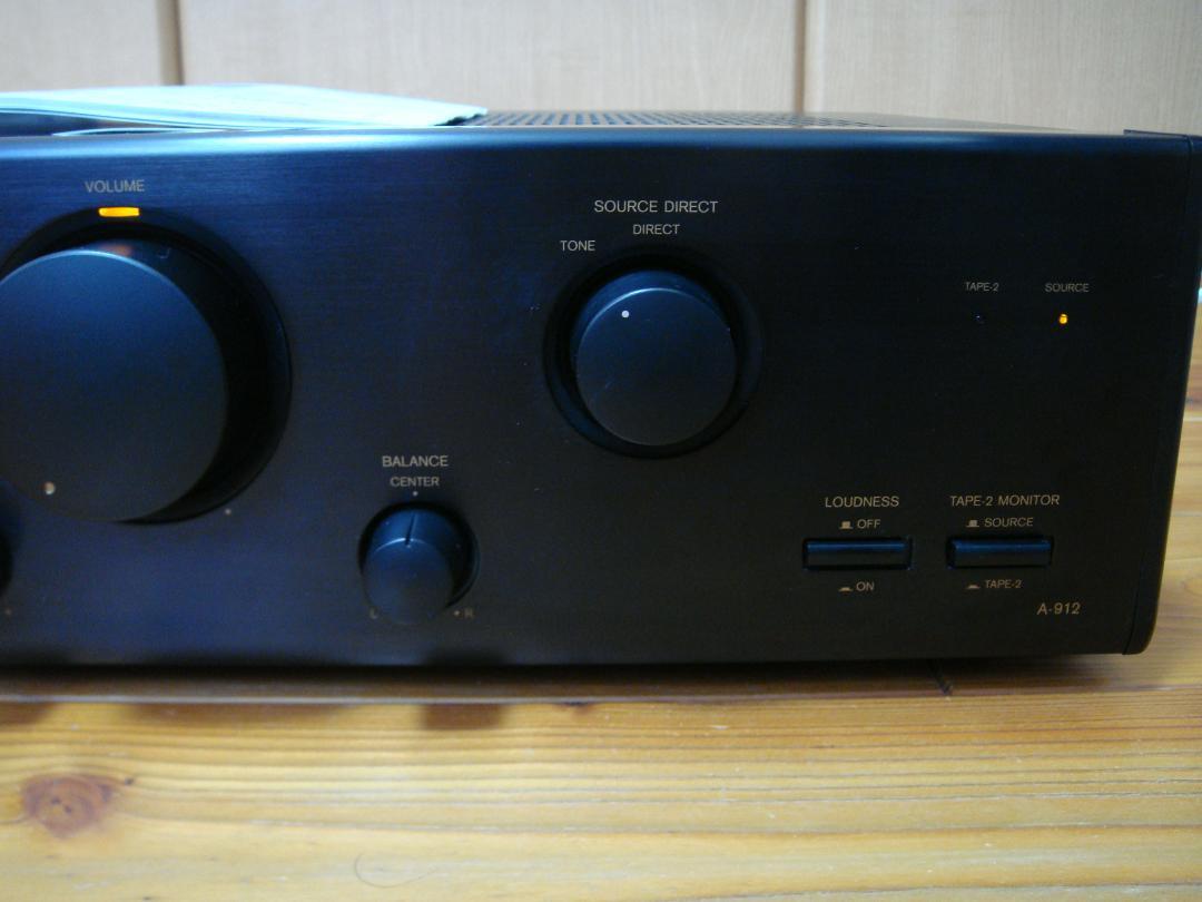 希少整備済 程度良 ONKYO オンキョー Integra A-912黒 取説付