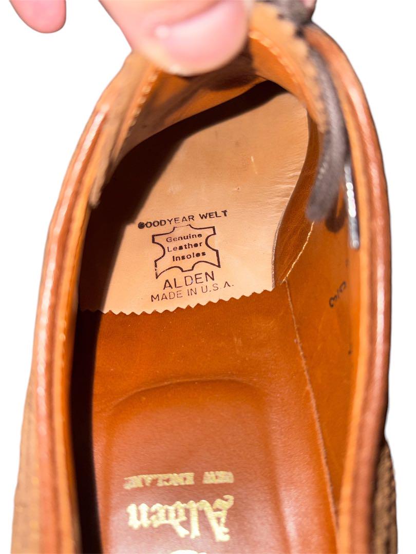 靴 Alden LONGWING SNUFF SUEDE 9794 8D
