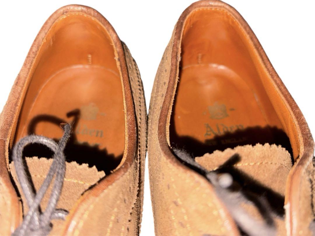 靴 Alden LONGWING SNUFF SUEDE 9794 8D
