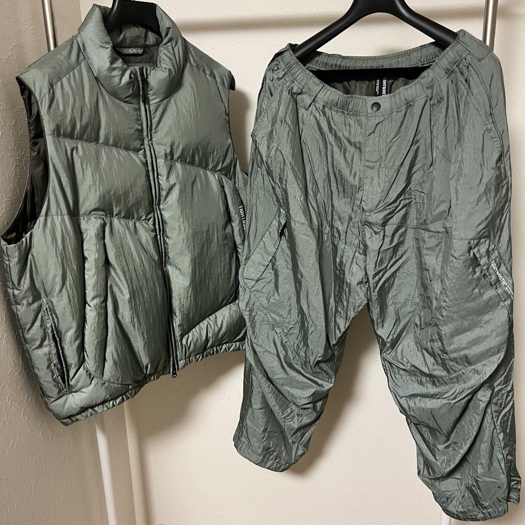 TBPR PA DOWN VEST & CARGO BALLOON SAGE