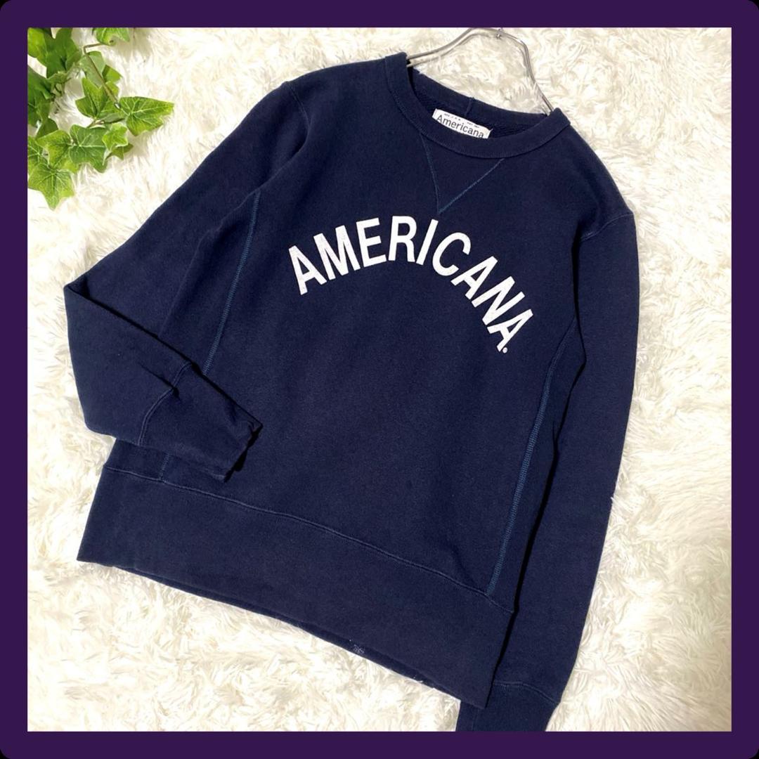 ★送料無料★✨AMERICANA アメリカーナ　ガゼット ロングリブ スウェット