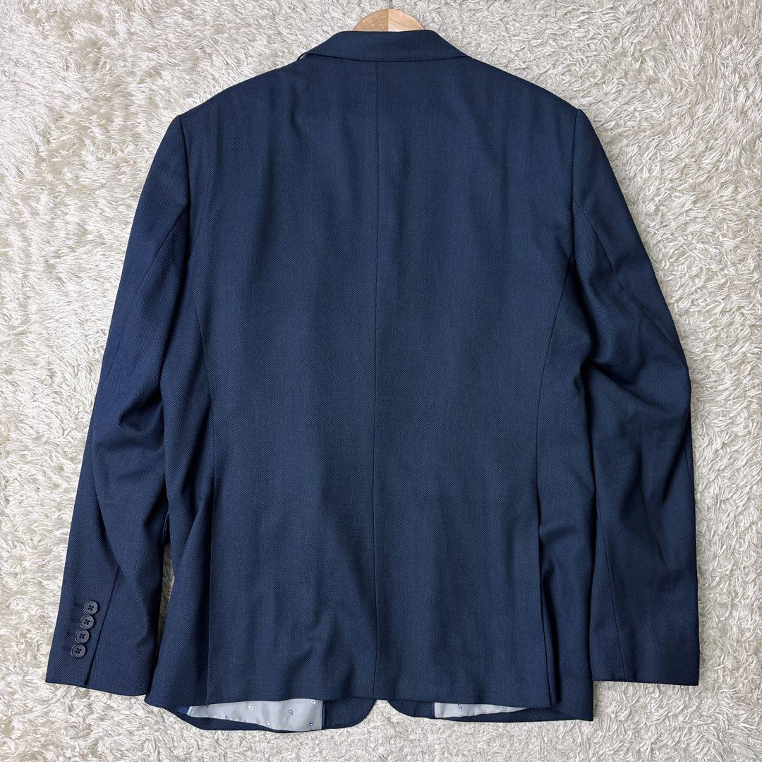 美品】ZARA テーラードジャケット 3XL ペイズリー柄 ジャージー