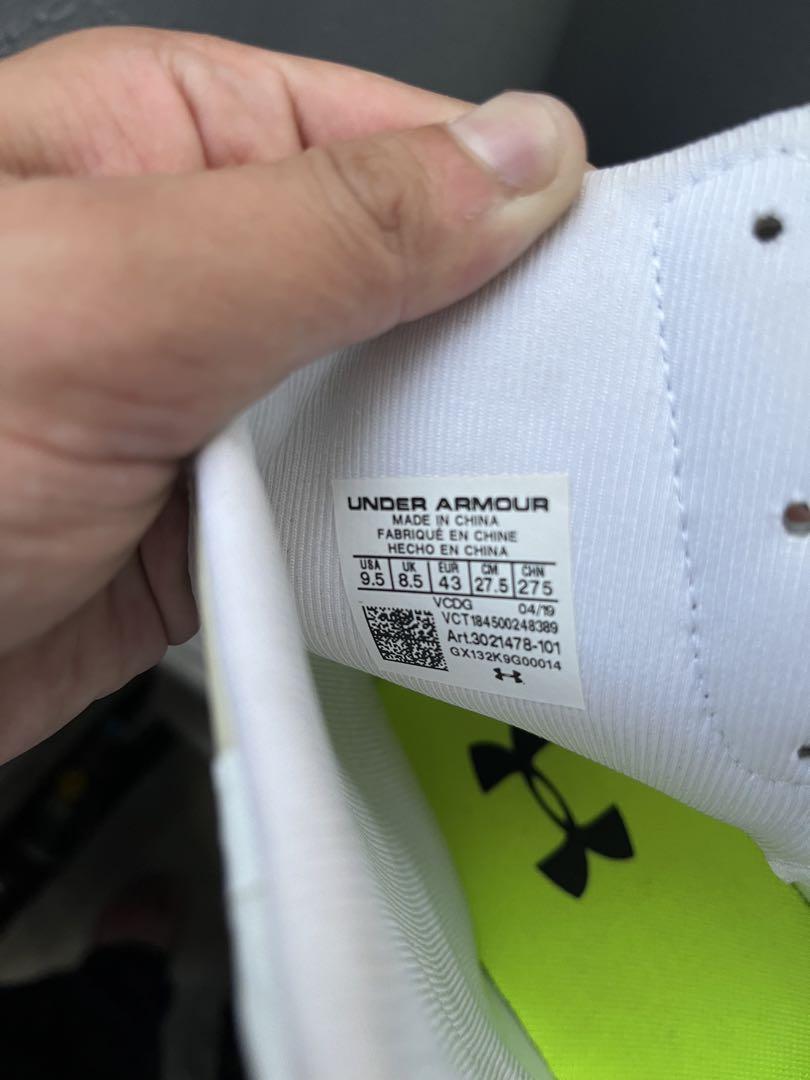 スパイク under armour men's highlight MC 27.5