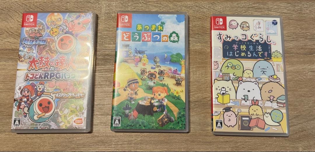 Nintendo Switch ゲーム3本セット バラ売りも致します目立った傷や汚れなし