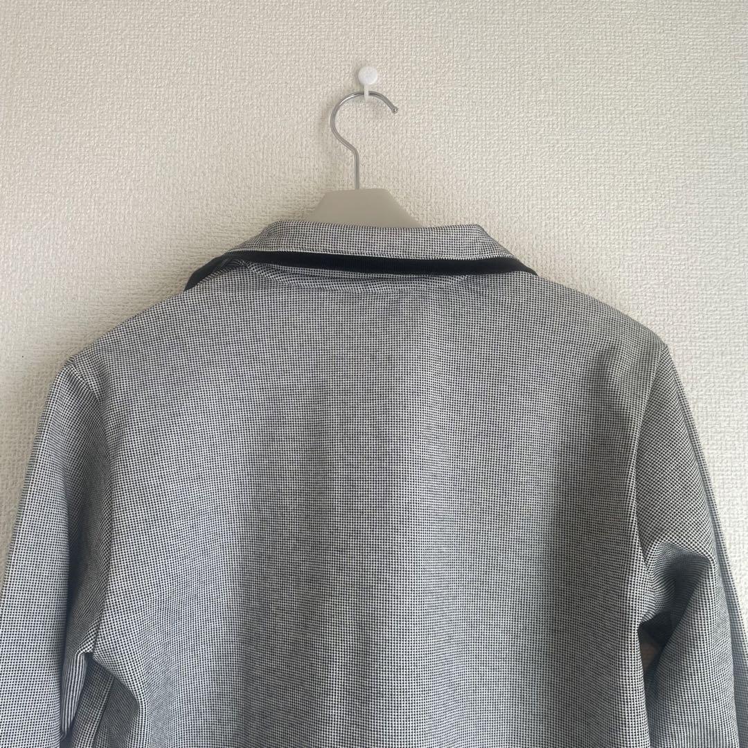 【courreges美品】薄手 ハーフジップトップス レディース