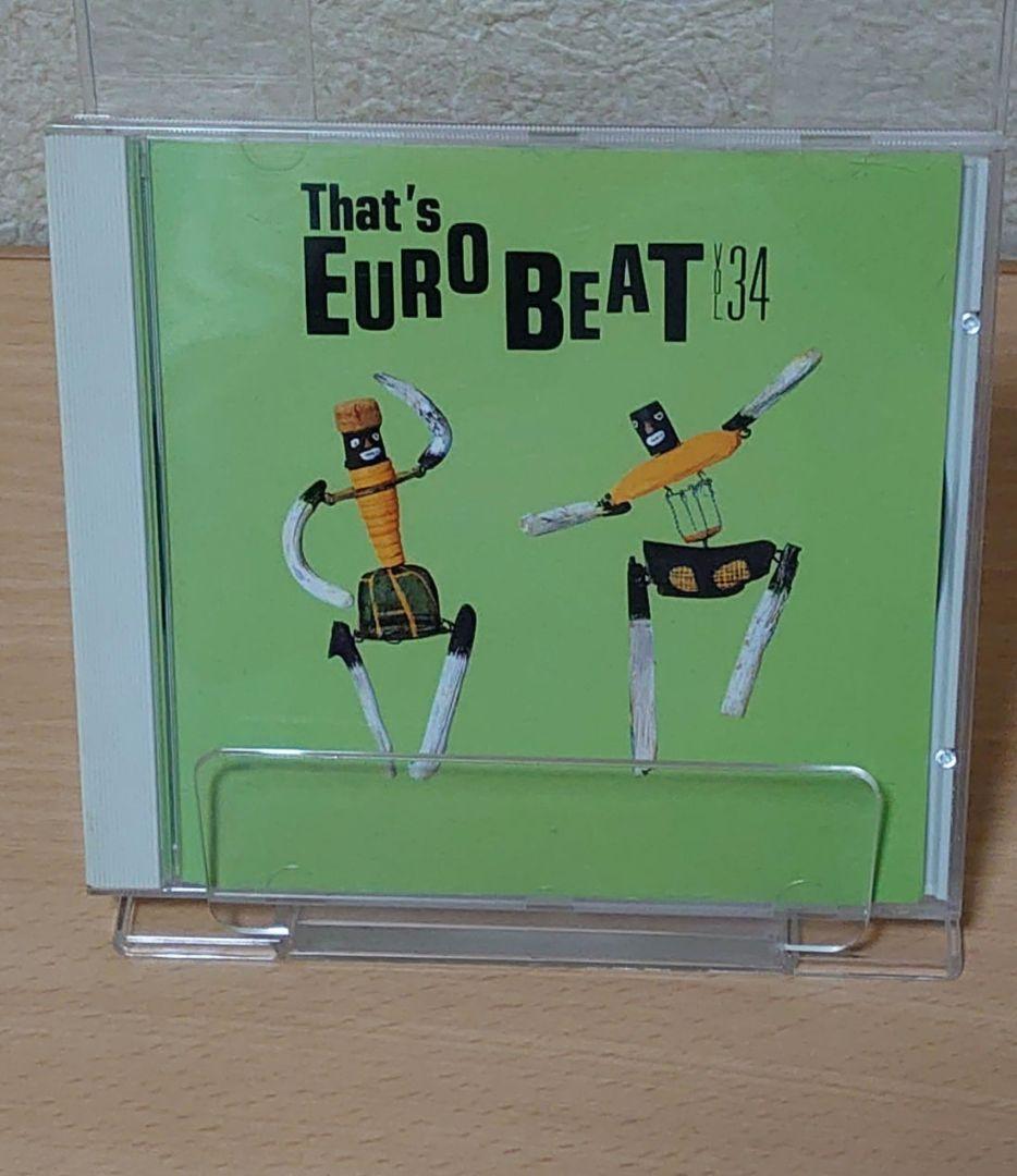 ザッツユーロビートvol.34 THAT'S EUROBEAT - メルカリ