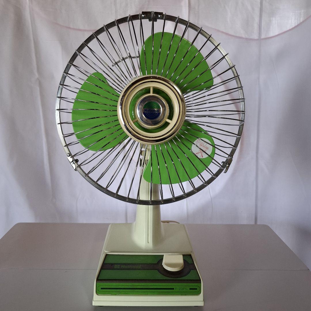 【動作確認済み】1978年製 ナショナル23cm 家庭用卓上扇風機 5,900円