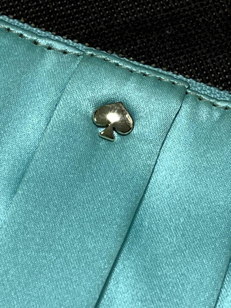 Kate Spade ティファニーブルー　リボンクラッチ