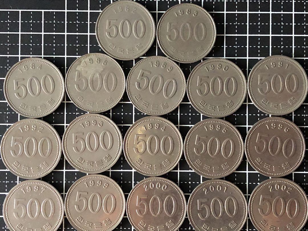 3053【韓国】500ウォン　硬貨　コイン　160枚セット 3053【韓国】500ウォン 硬貨 コイン 160枚セット - メルカリ
