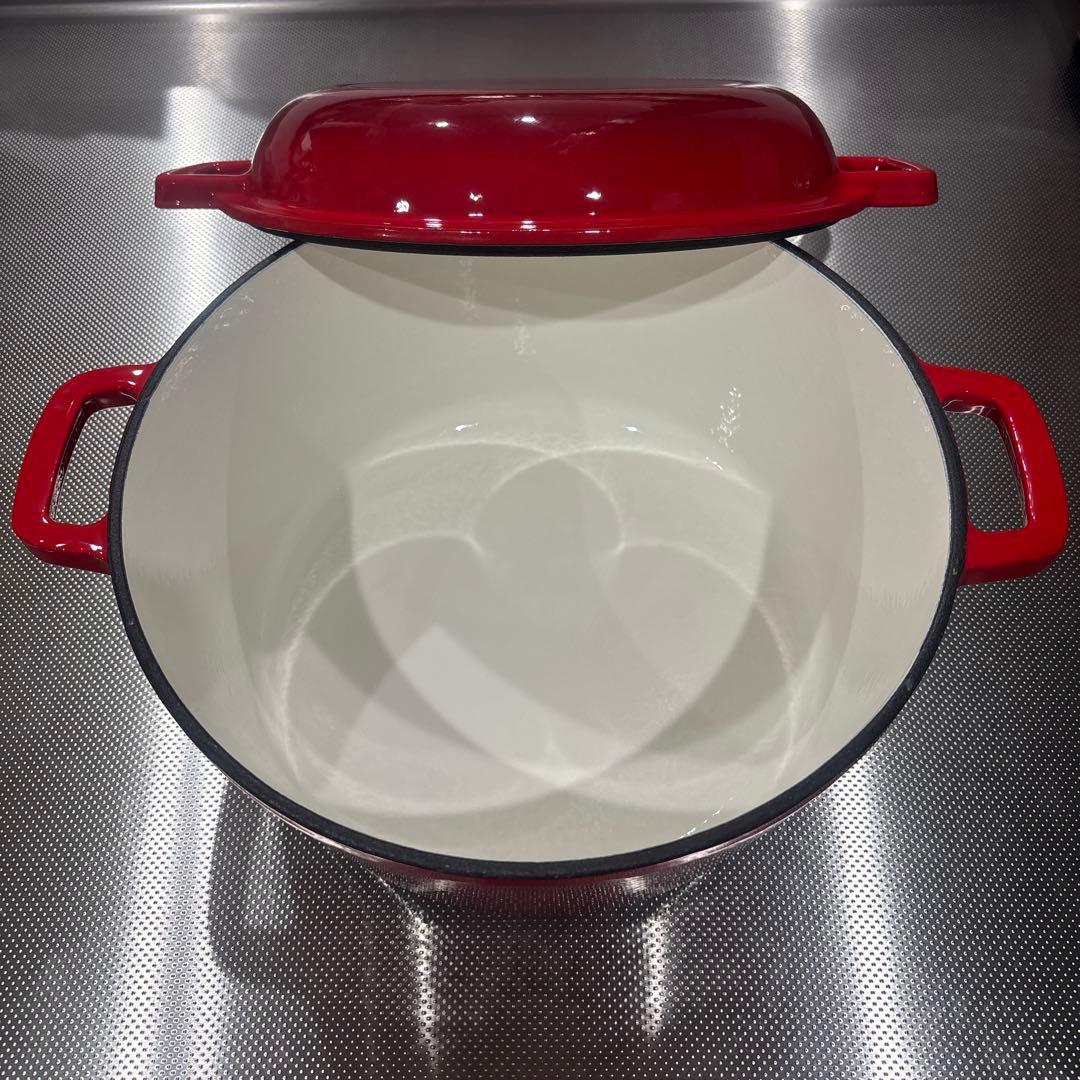 2-in-1鋳鉄製ダッチオーブンポット エナメル鋳鉄鍋 WWW_OPDRERGINERDOGAN_COM