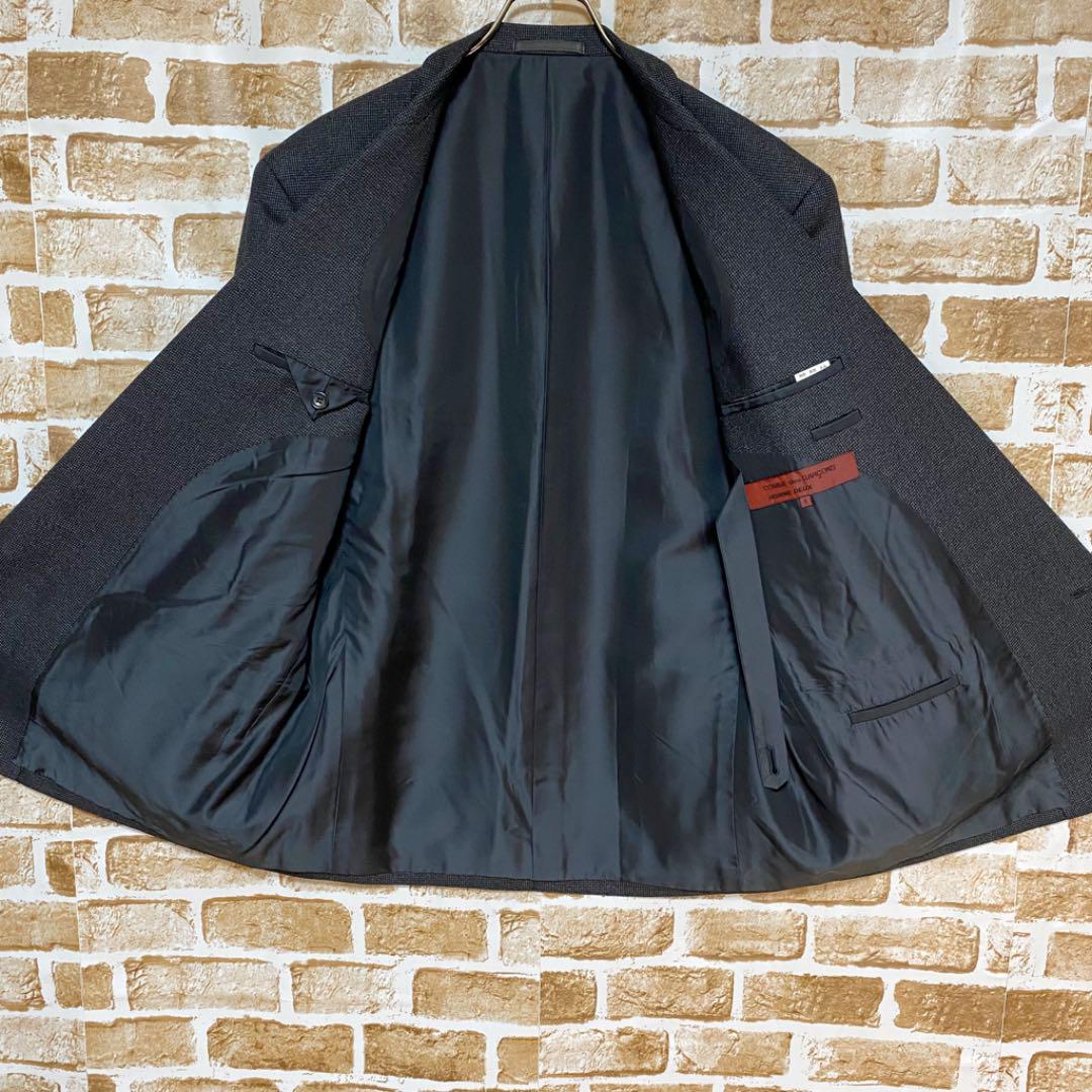 れはなく 美品 セットアップ ダブル 総裏地 グレー 7hFRA-m82845101450 COMME des GARÇONS デザイン