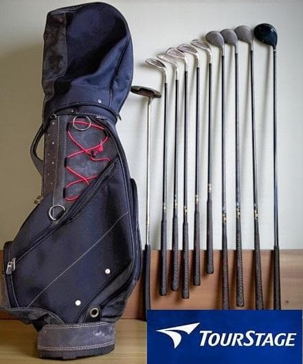 お買得 TourStage Lightal ゴルフクラブ10本セットTOURSTAGE