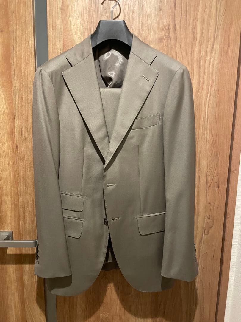 シップススーツ ドーメル製生地グレーカーキ 46M SHIPS