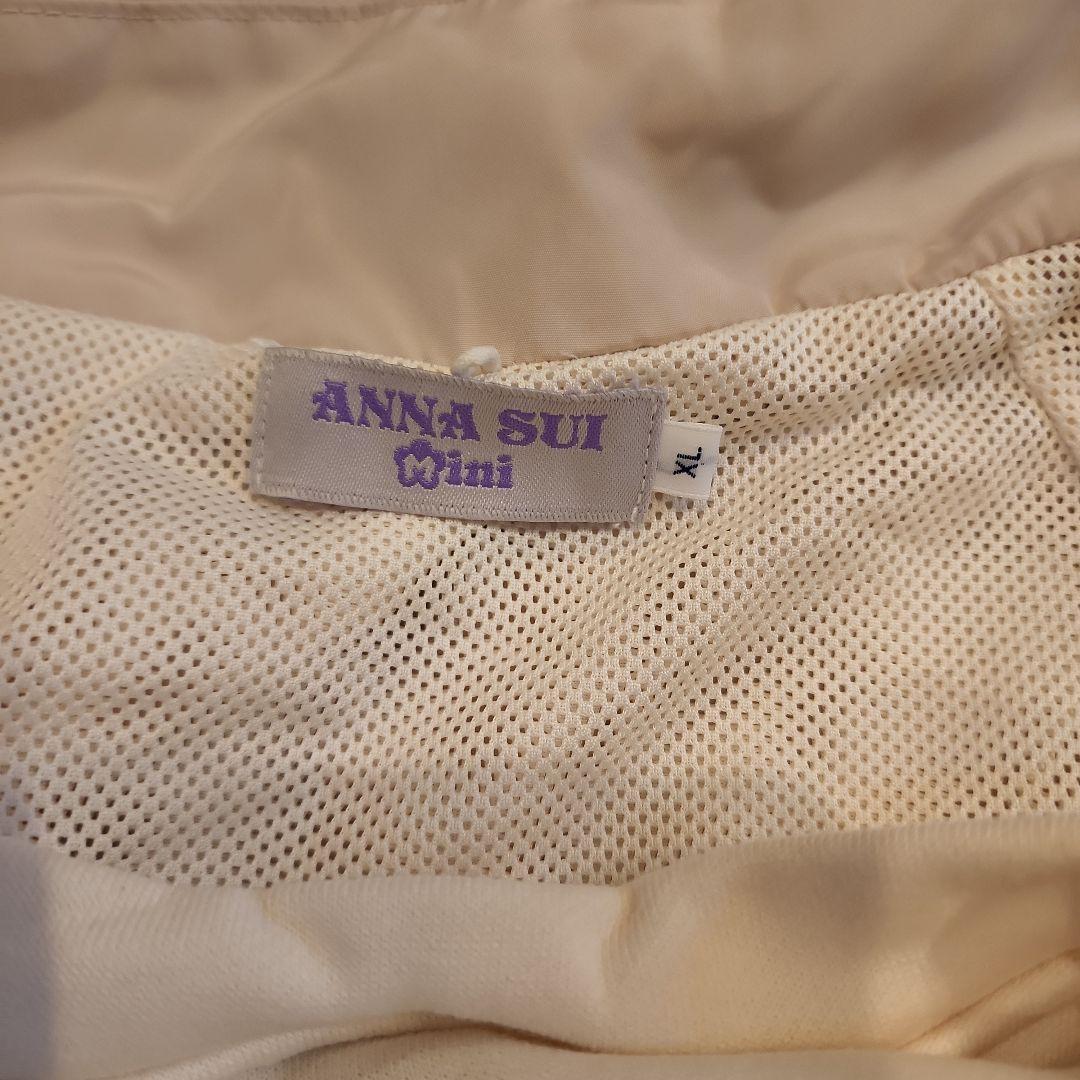 ANNA SUI Mini フード付きジャケット XL クリーム色新品