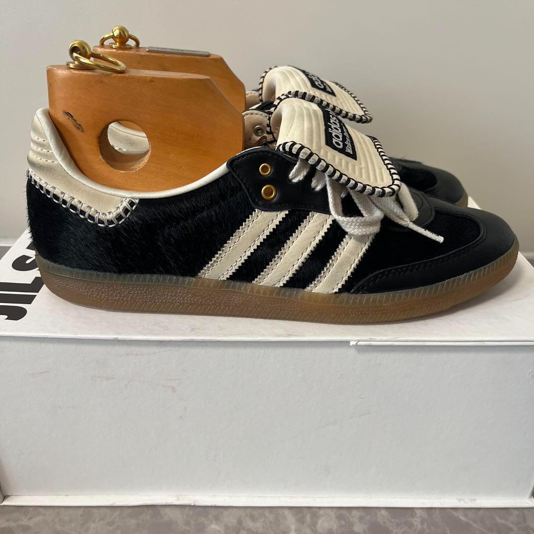 adidas Hales Bonner スニーカー 黒/白