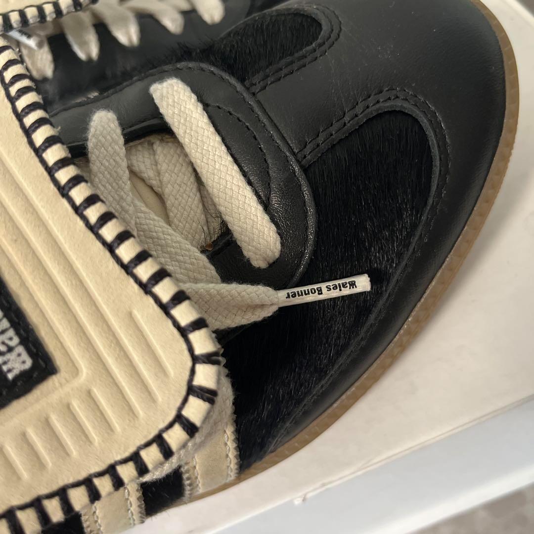 adidas Hales Bonner スニーカー 黒/白