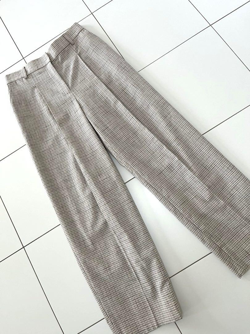 モラビトMORABITOBLANCパンツ9チェックstylish