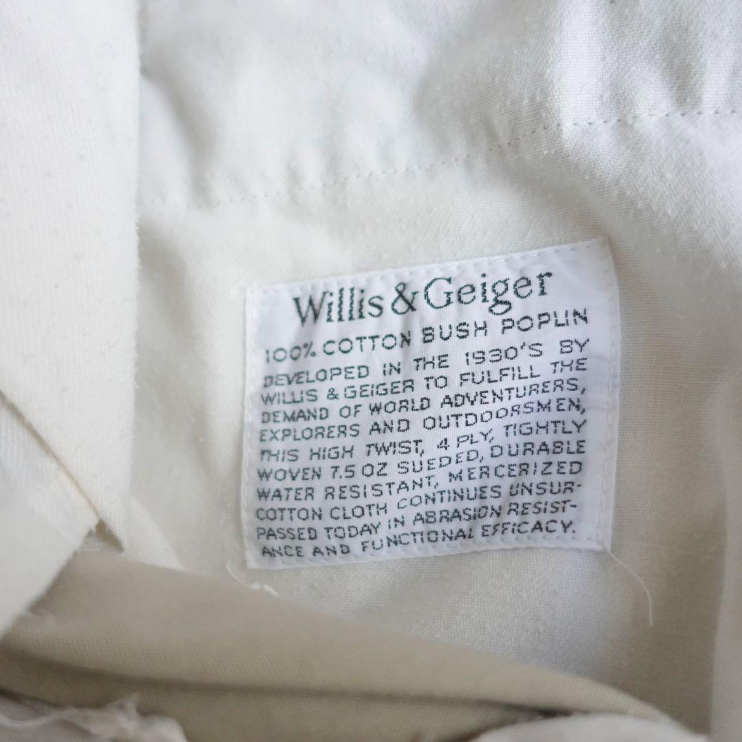 80s Willis&Geiger Wide Cargo pants USA製