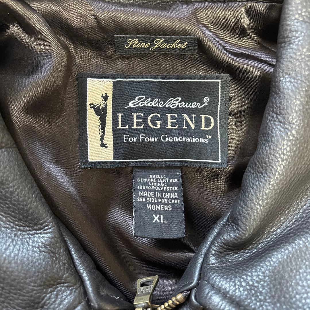 Eddie Bauer LEGEND 本革 レザージャケット ブルゾン Eddie Bauer LEGEND 本革 レザージャケット ブルゾン