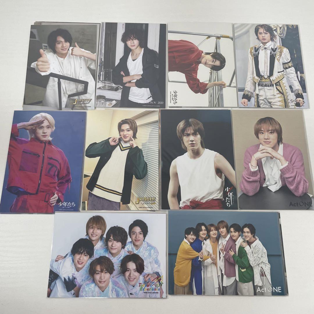 【まとめ買い】 佐藤龍我 美少年 公式写真 まとめ売り オフショ フォトセ アイドル