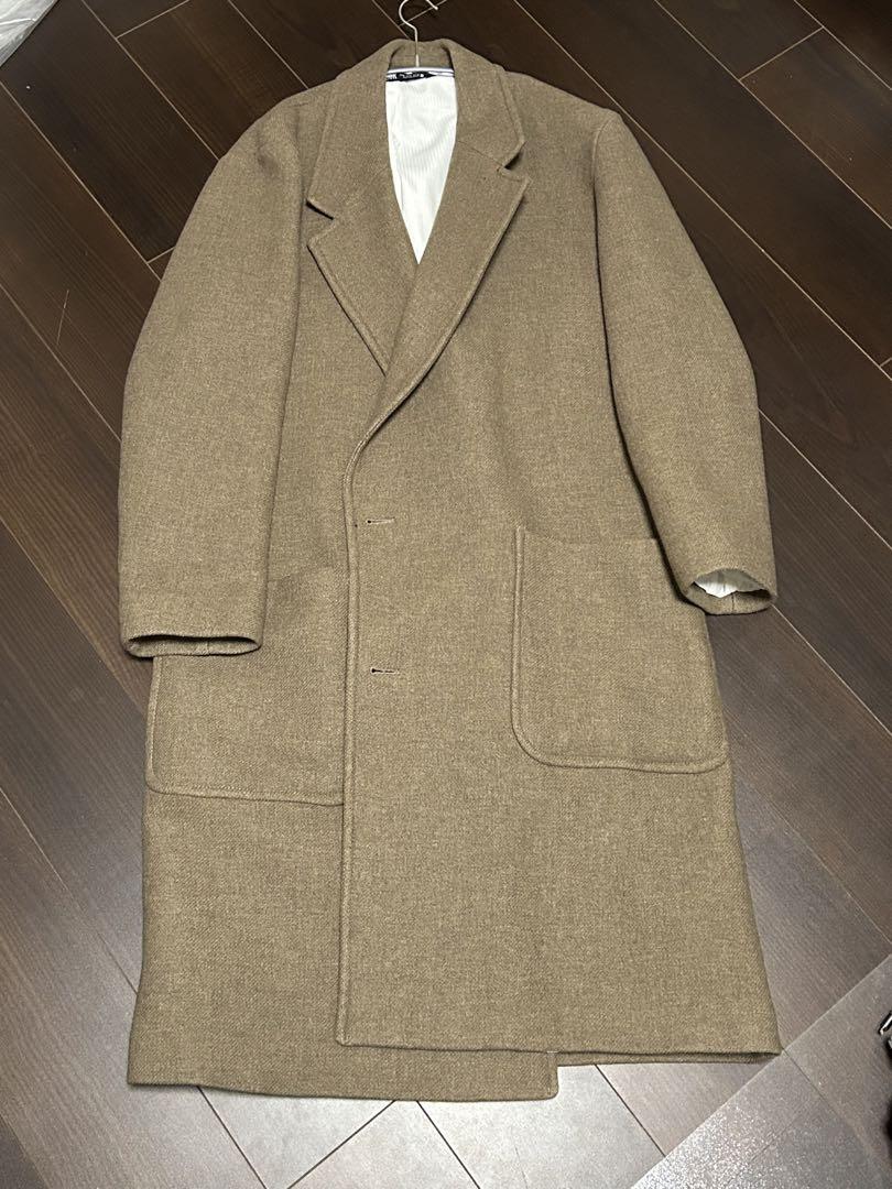 【美品】ZARA／ダブルブレスト コート／ザラ／大きめのMサイズ