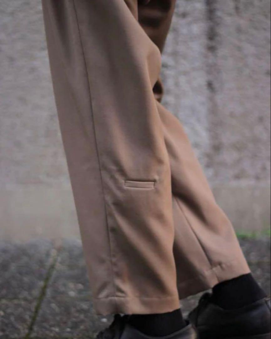 ドゥルカマラ よそいきオーバータックパンツ dulcamara