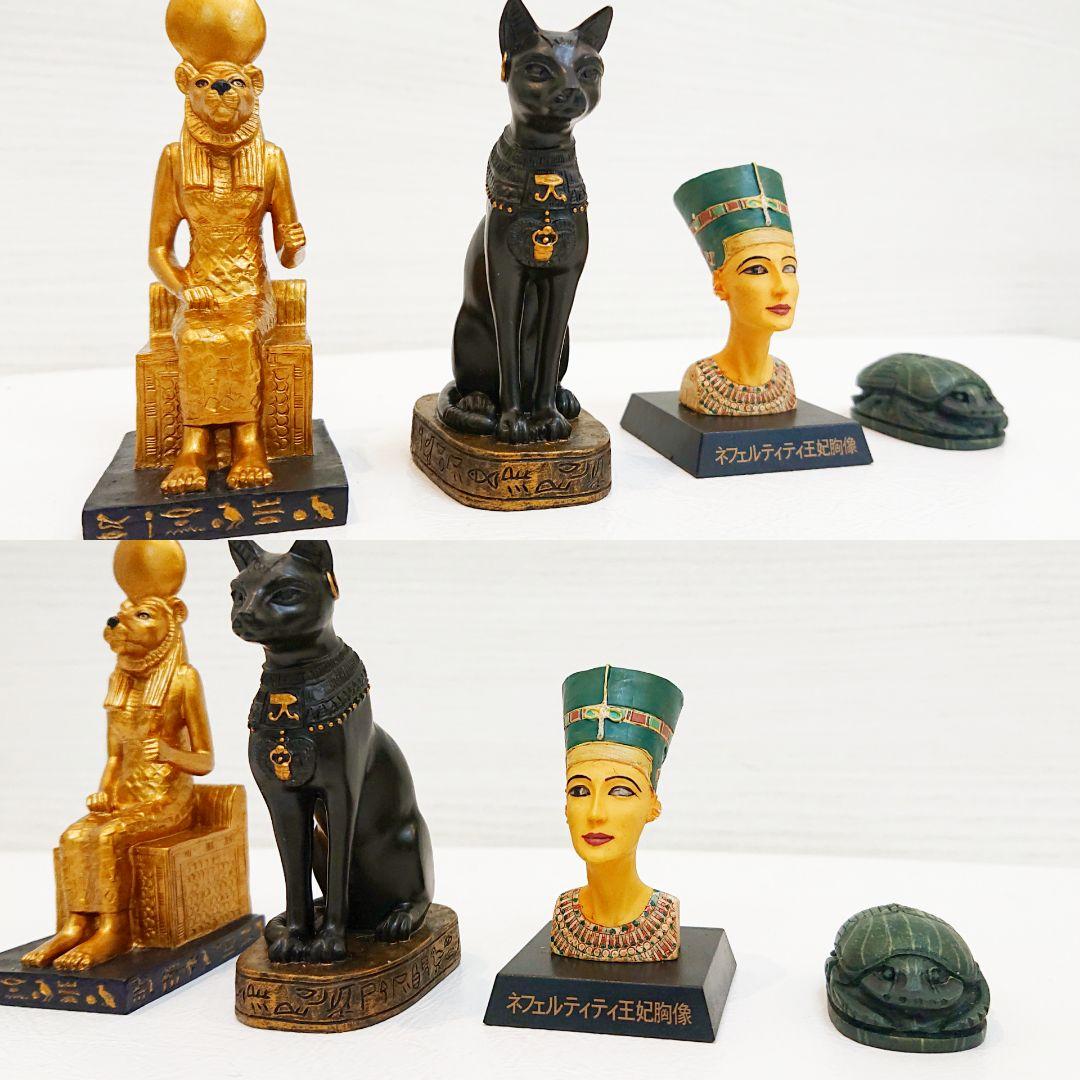 古代エジプト ミニフィギュア 置物 まとめ売り 4点 セクメト