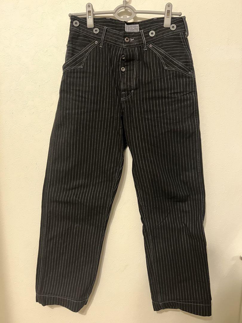 Schott オールドヒッコリー デニムペインターパンツ インディゴ 32インチ Schott オールドヒッコリー デニムパンツ ブラック サイズ32