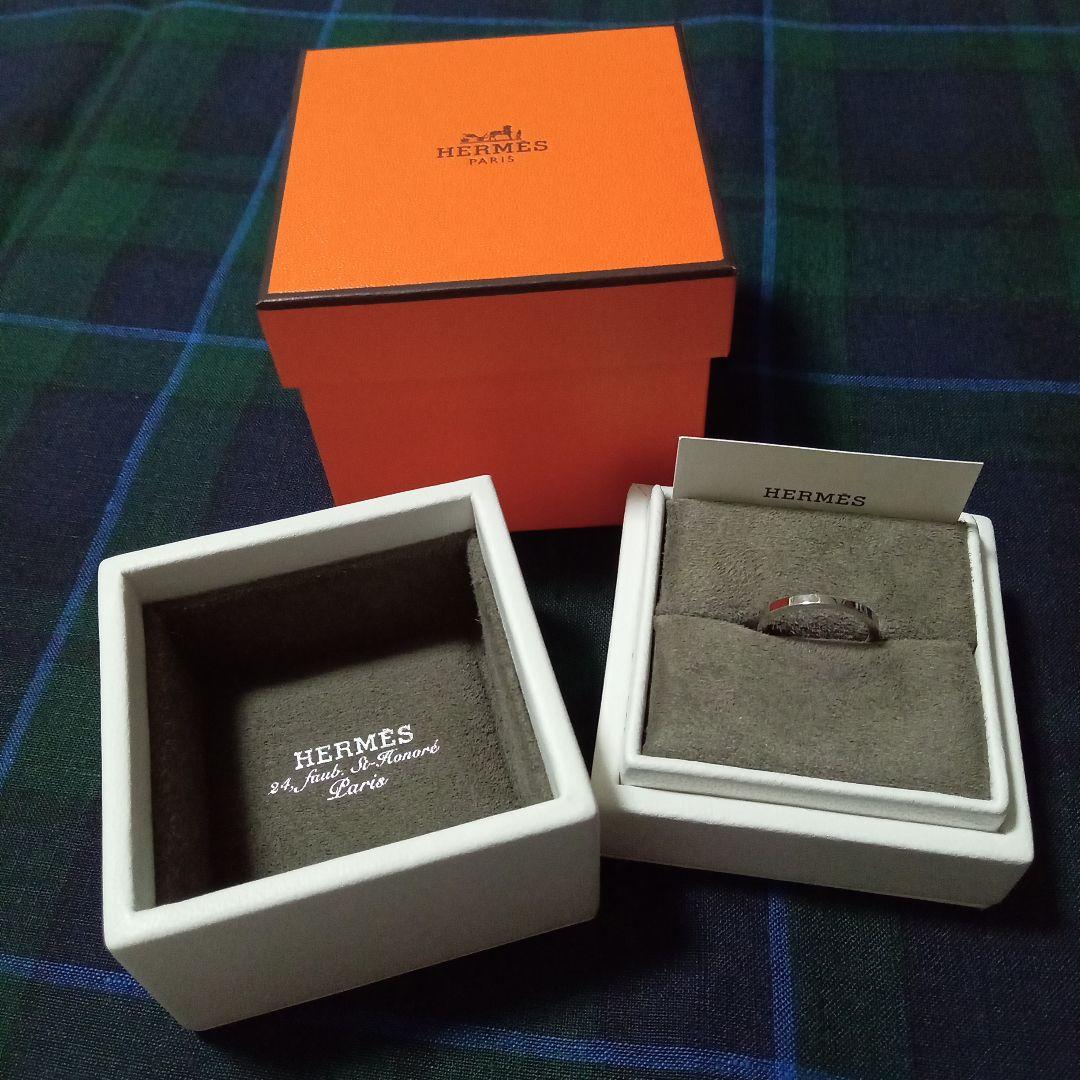 HERMES　ウェディングリングPM　プラチナ