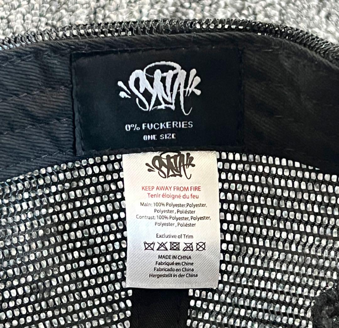 syna world メッシュキャップ ブラック 「確実正規品」