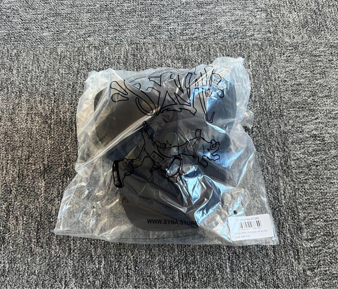 syna world メッシュキャップ ブラック 「確実正規品」