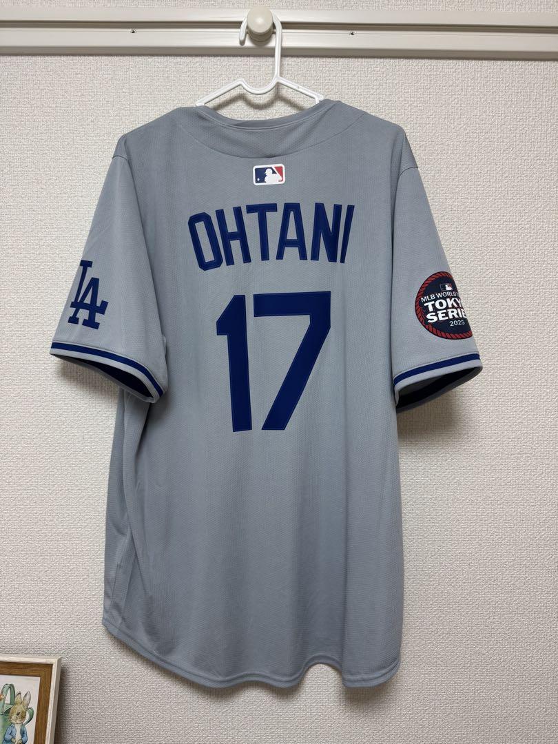 東京シリーズ MLB リミテッドユニフォーム Lサイズ 大谷翔平 グレー 限定