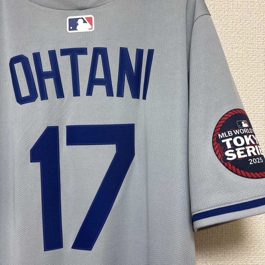 東京シリーズ MLB リミテッドユニフォーム Lサイズ 大谷翔平 グレー 限定