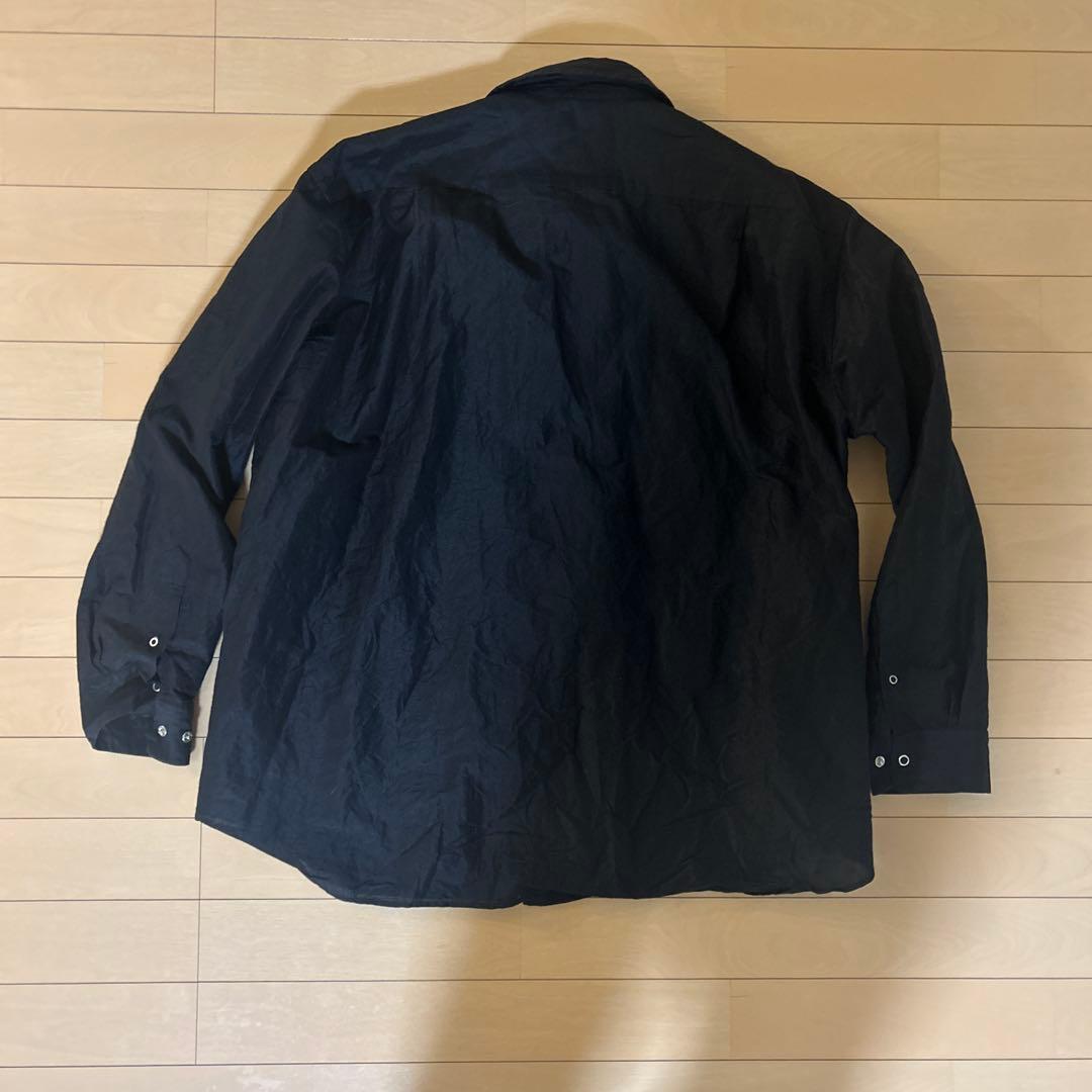 Zip ShirtYS-25SS-58-BLACKM