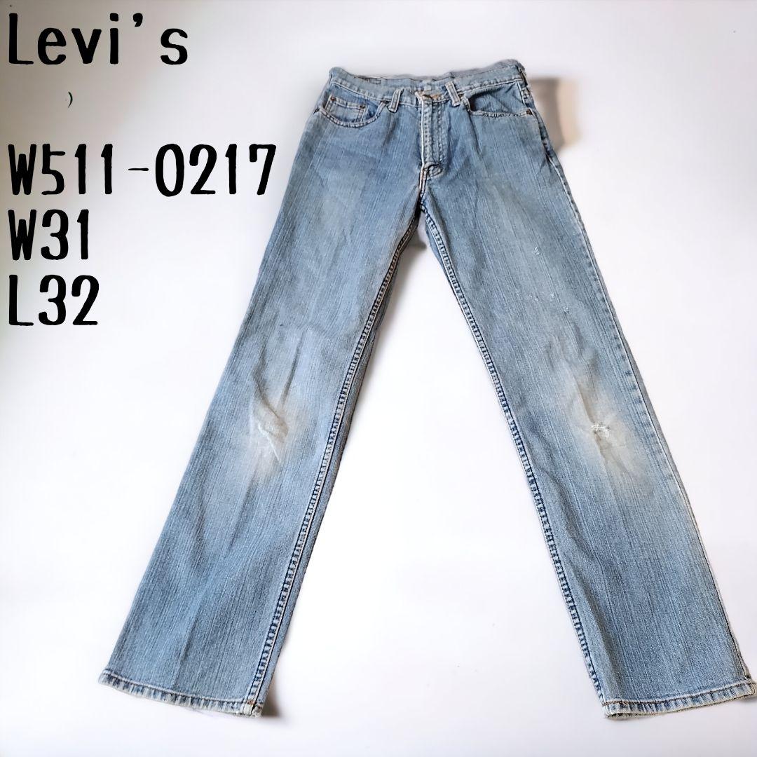 販促販売 リーバイス Levi´s 511-0217 W31 L32 デニム メンズ | pgfit.com