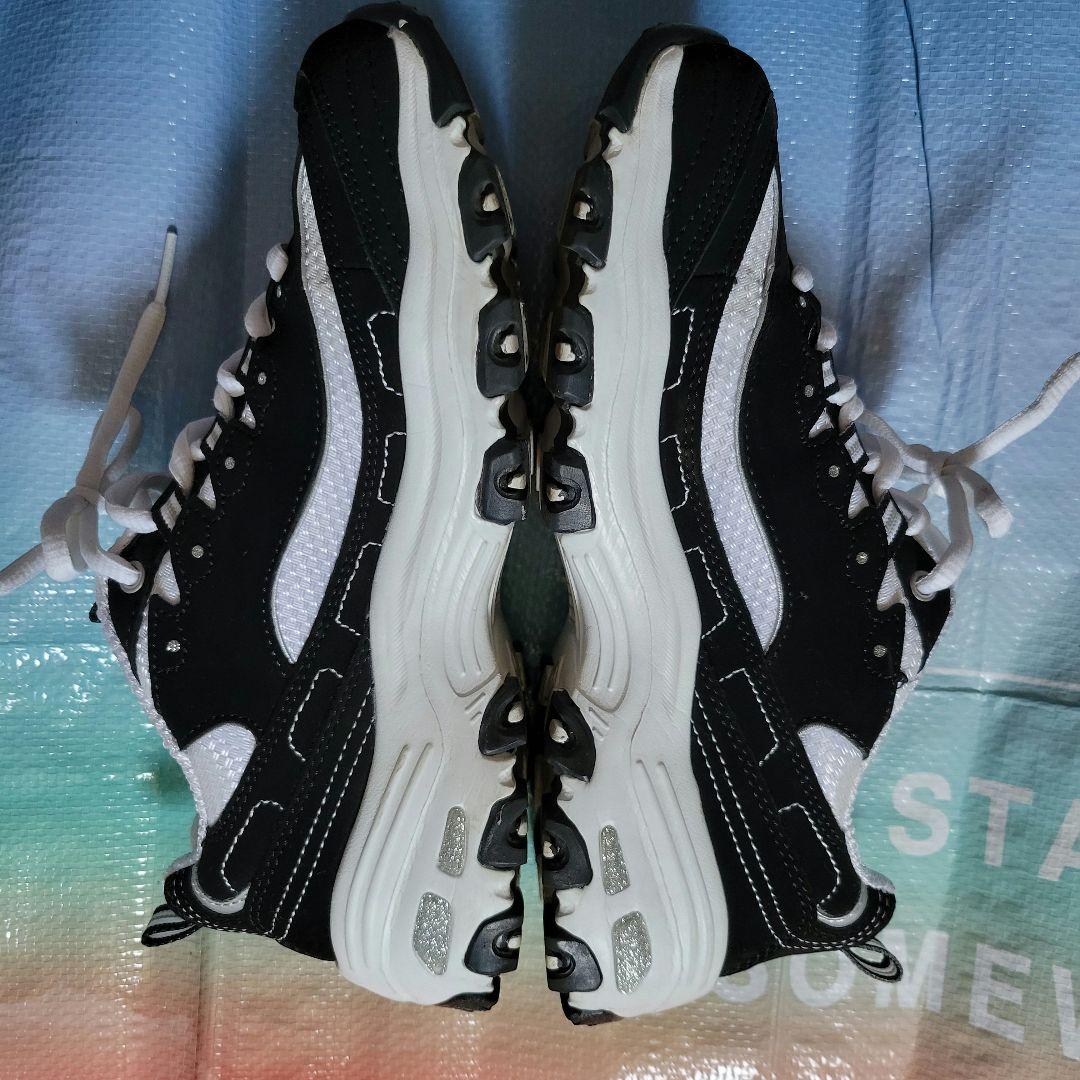 SKECHERS エアクールメモリーフォーム スニーカー 6 黒