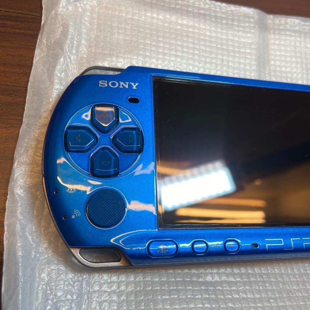 PSP 3000 本体 バイブラント ブルー ほぼ新品 3991 PSP 3000 本体 バイブラント ブルー ほぼ新品 3991