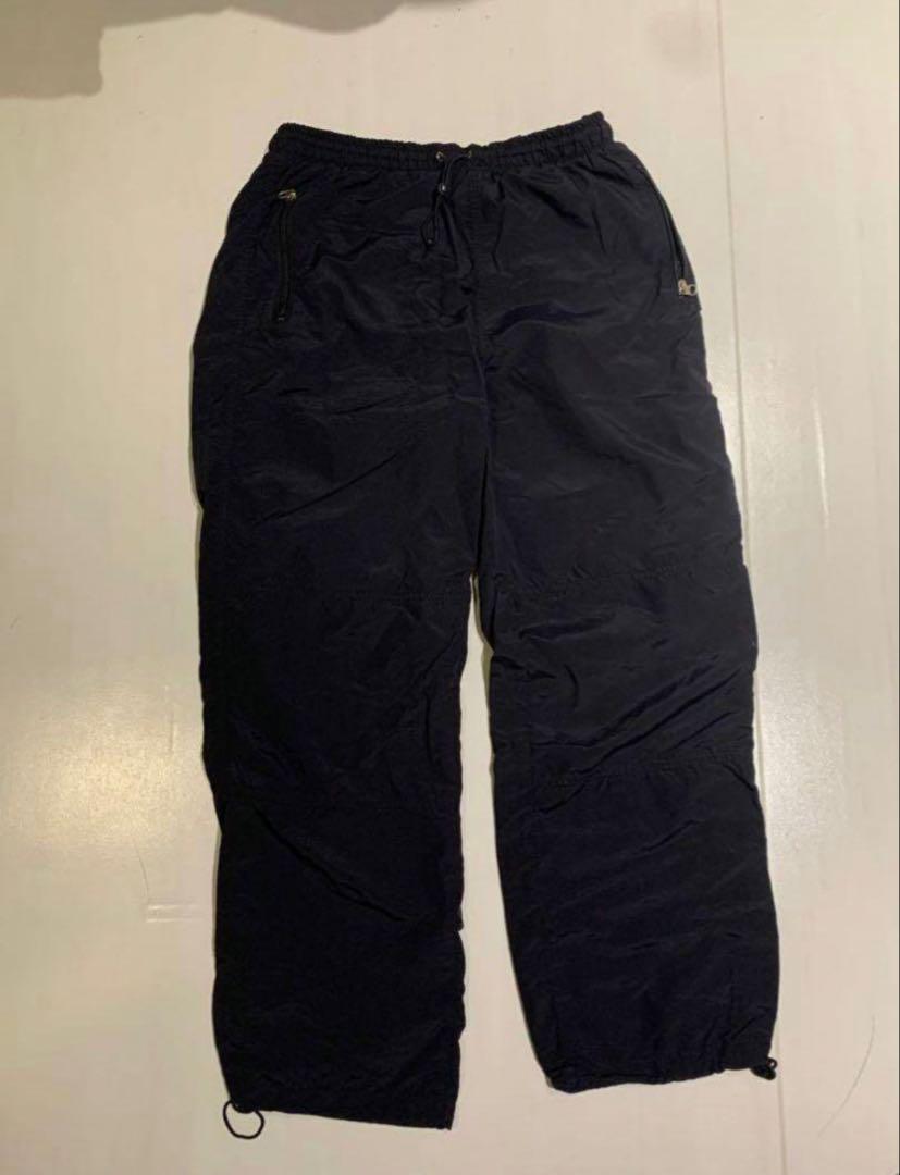old supreme ナイロンパンツ 黒