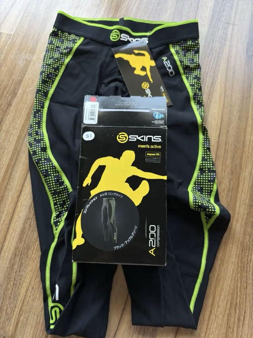 SKINS スキンズ スポーツタイツ メンズ A200 ロングタイツ S