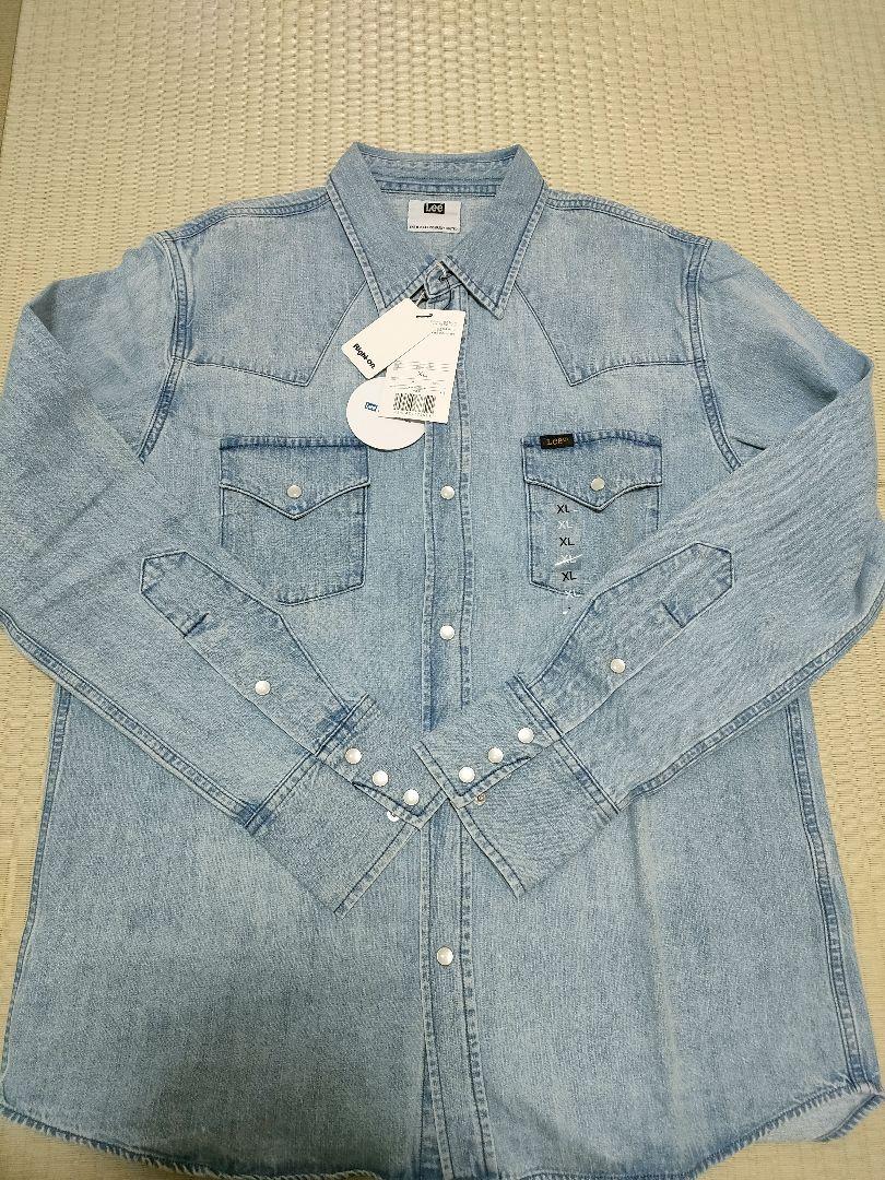 【新品タグ付き】【Lee】デニム長袖シャツ