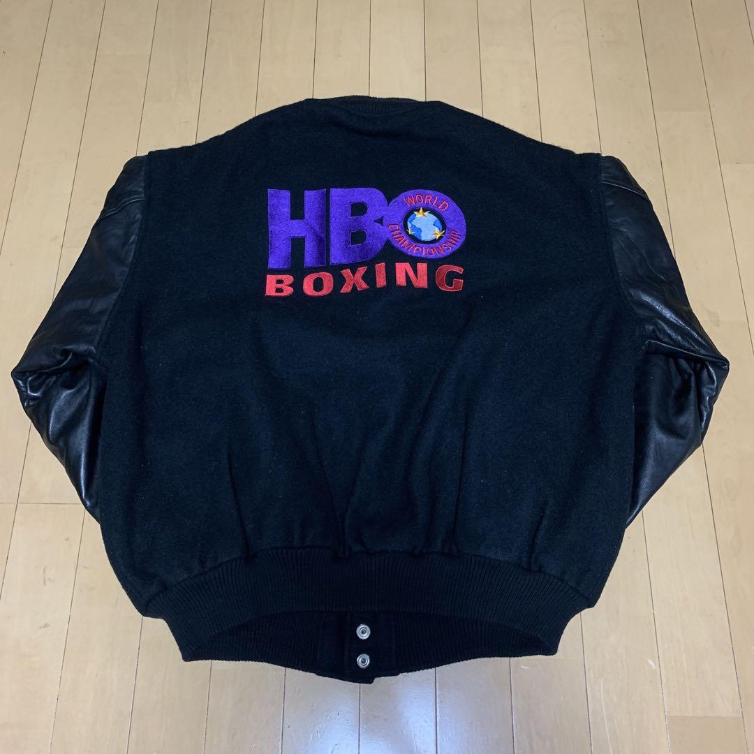 STARGEAR 90S HBO BOXING スタジャン レザージャケット