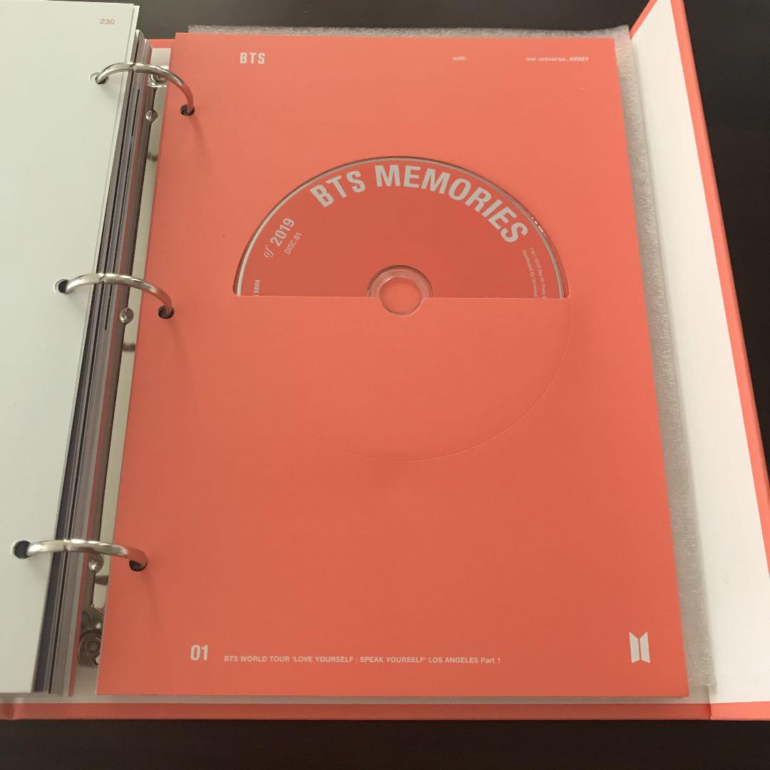 BTS MEMORIES OF 2019 DVD】【テテフォト】