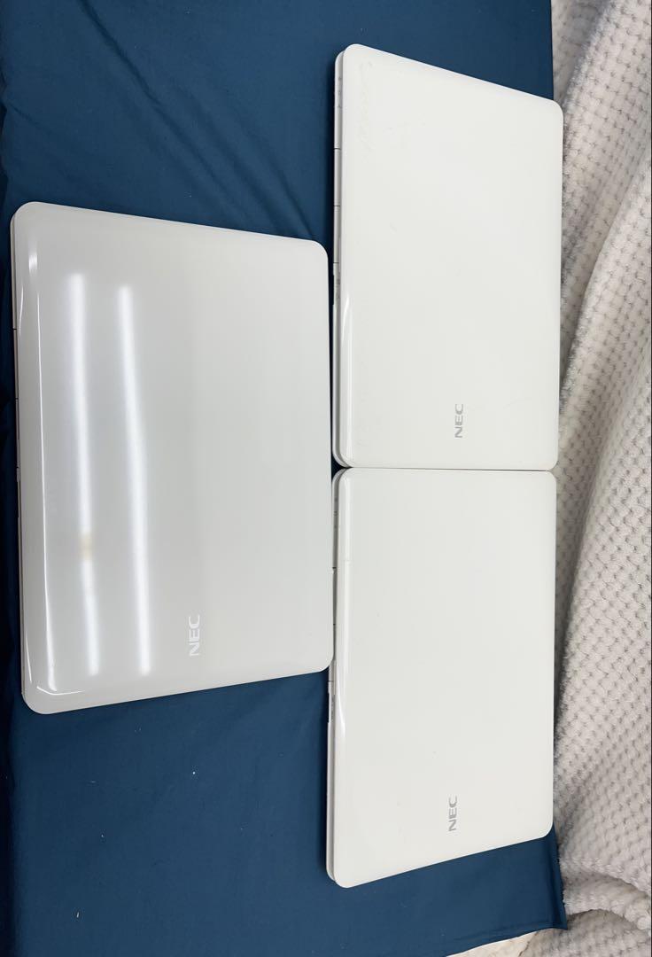 NEC ￼ 3台まとめ、ノートパソコン NEC ￼ 3台まとめ、ノートパソコン