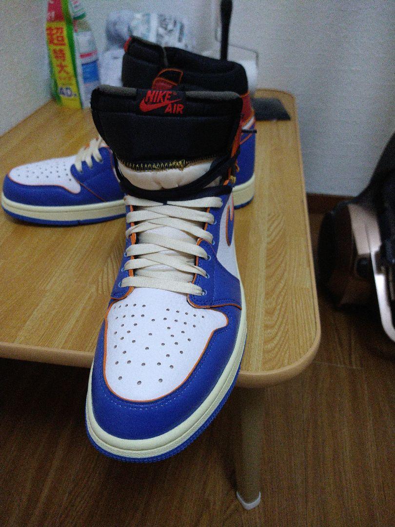 Nike Air Jordan 1 青/白/赤 ハイカット union