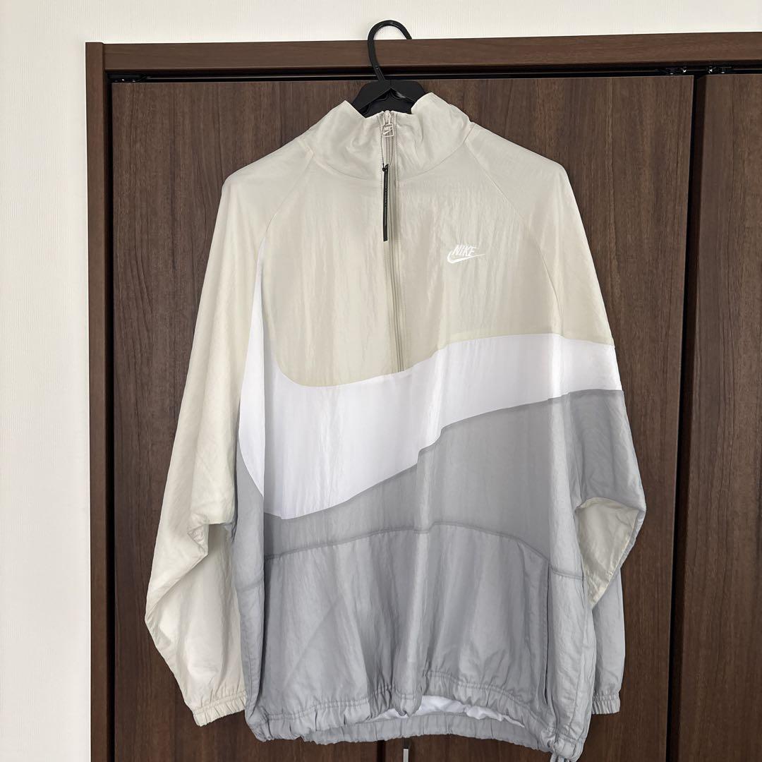 NIKE ビッグスウォッシュ ウーブンハーフジップジャケット XL