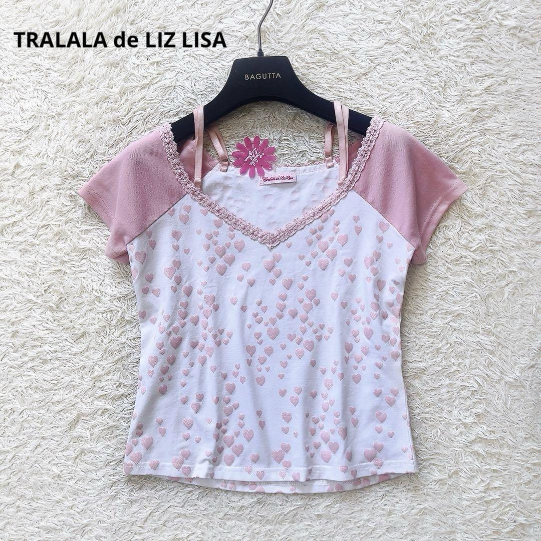 激レア♡希少　TRALALAトゥララ　ハート柄チュニック　姫ギャル　y2k TRALALA - 激レア♡希少 TRALALAトゥララ ハート柄チュニック 姫