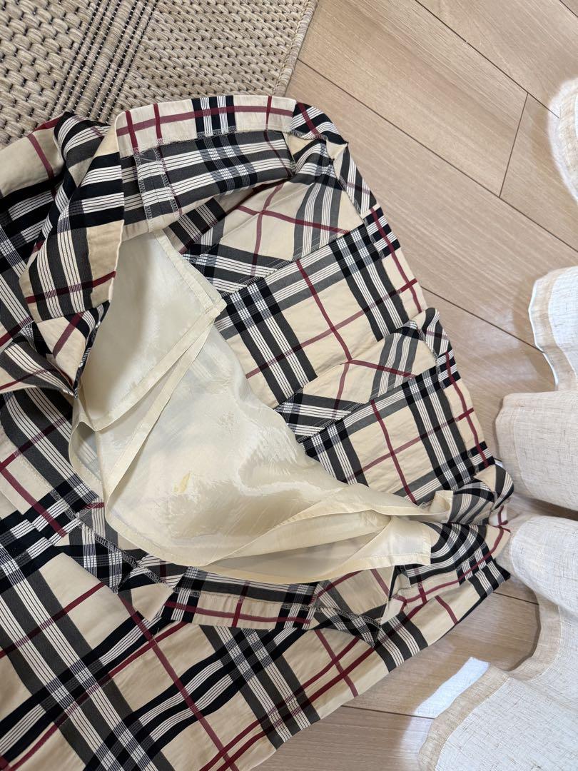 m*a様 BURBERRYS チェック柄 キュロット 7号 バーバリー レディース スカート BURBERRY ブランド タイト