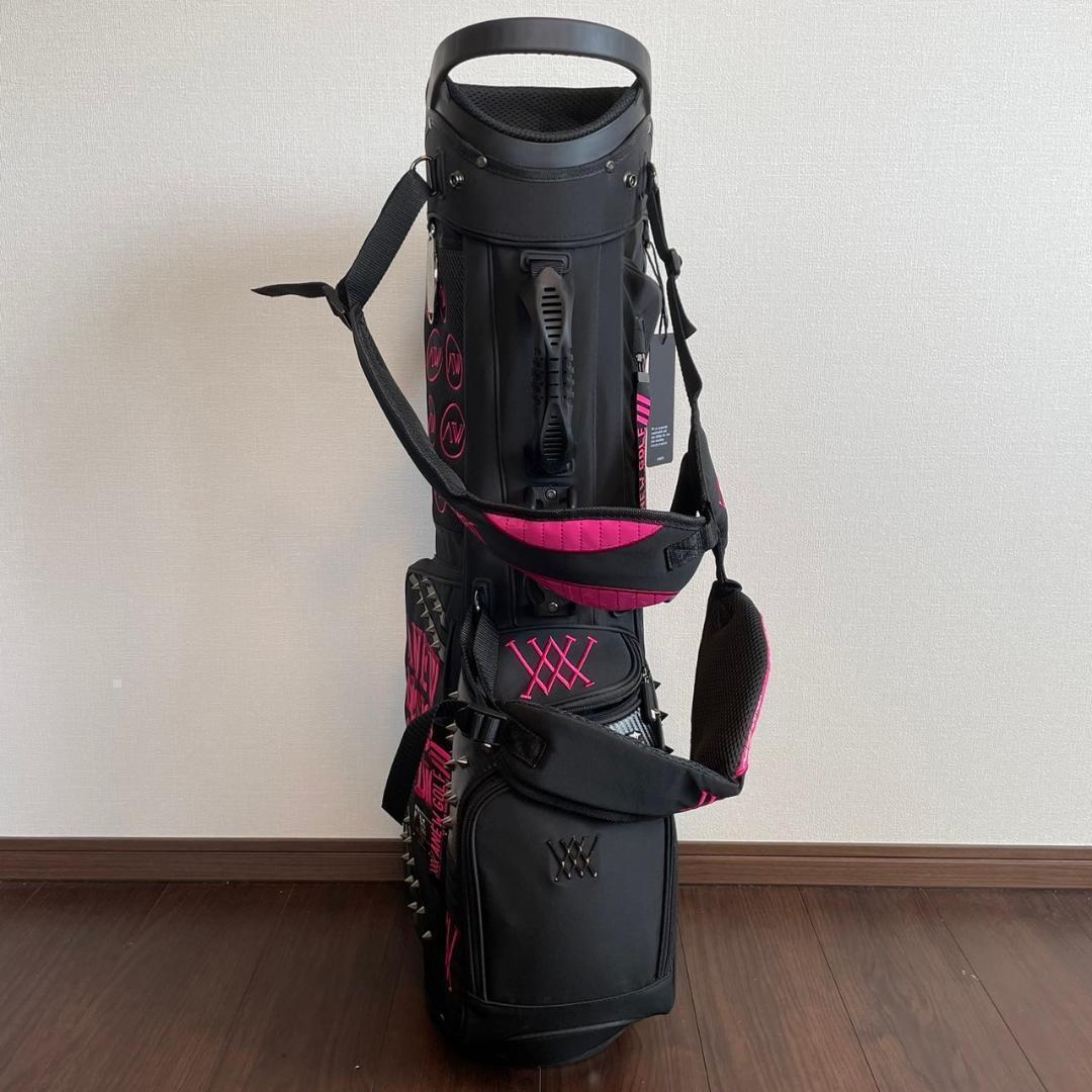 【新品未使用】ANEW GOLF（アニューゴルフ）スタンドキャディバッグ　ピンク