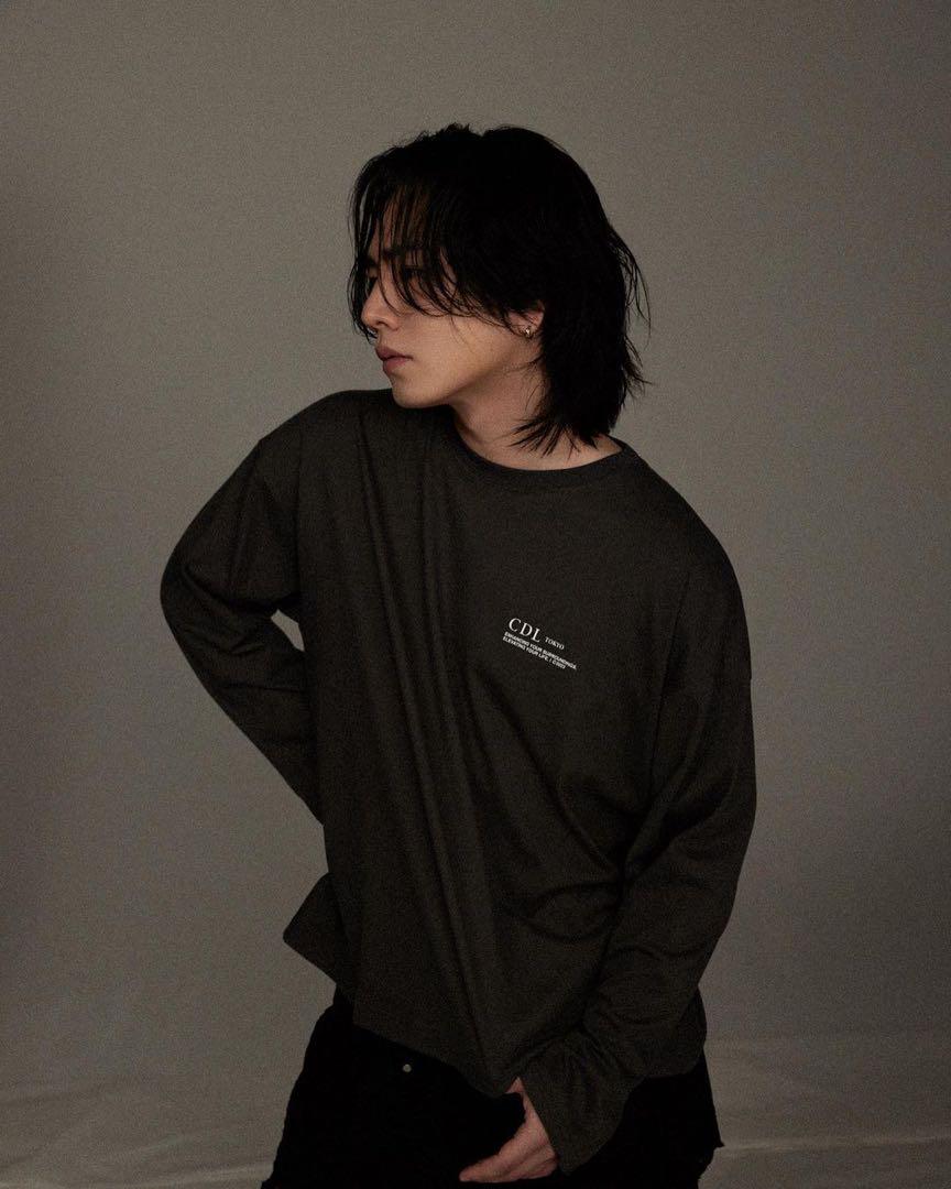 CDL Shea Butter L/S Tee CHARCOAL Mサイズ 長袖