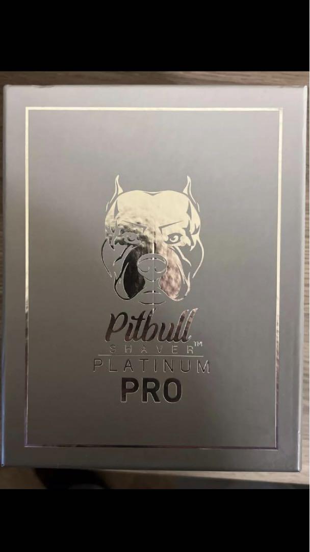 スカルシェーバー ピットブル (白金 プラチナ) Platinum PRO
